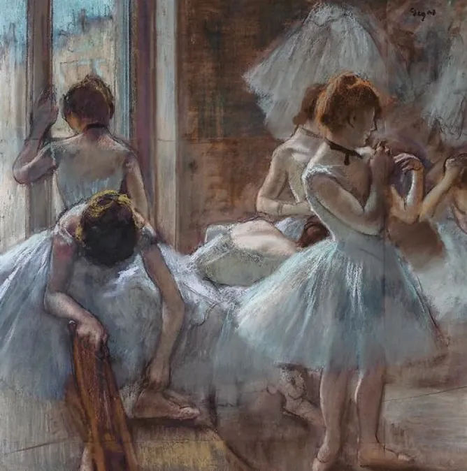Toiles Sans Cadre|Toiles Sur Châssis<Boutiques de musées Danseuses (détail) (toiles sans cadre)