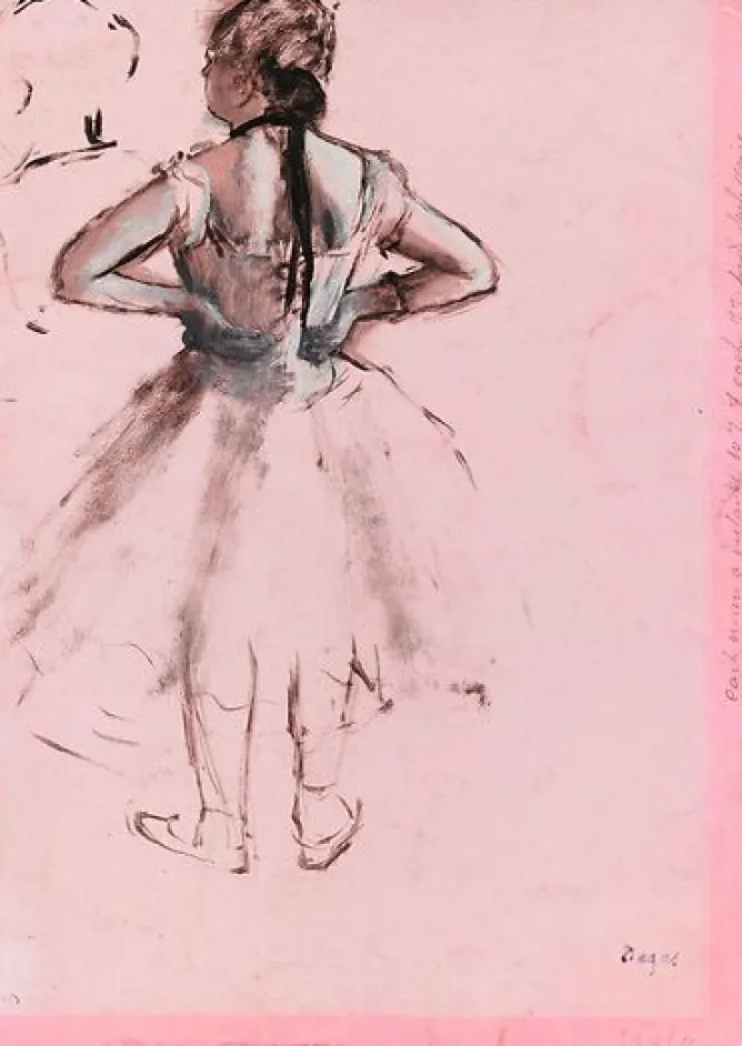 Toiles Encadrées|Affiches D'Art Encadrées<Boutiques de musées Danseuse, vue de dos, les mains sur les hanches (toiles encadrées)