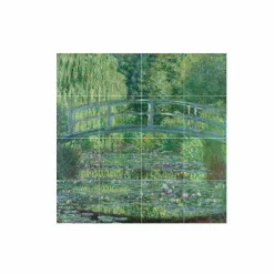 Boutiques de musées Décoration murale Claude Monet - Harmonie Verte, bassin aux nymphéas - IXXI - 80 x 80 cm Online