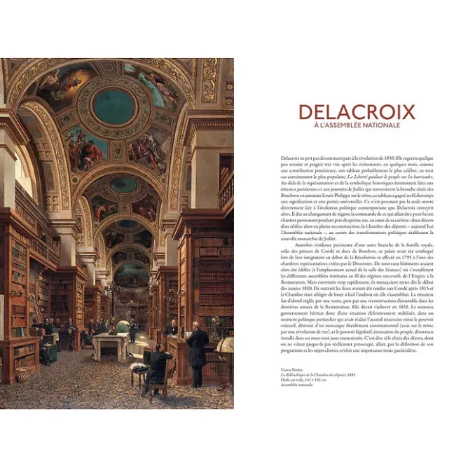 Boutiques de musées Delacroix à l'Assemblée nationale - Les peintures révélées Hot