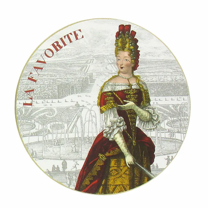 Boutiques de musées Dessous de verre "A la Cour de Versailles" Outlet