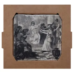 Boutiques de musées Dessous de verre - Gynaeceum - Scène de la vie quotidienne 5 Clearance