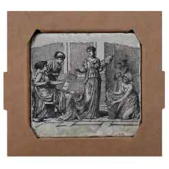 Boutiques de musées Dessous de verre - Gynaeceum - Scène de la vie quotidienne 1 Online
