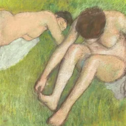 Boutiques de musées Deux baigneuses sur l'herbe (toiles encadrées) Best