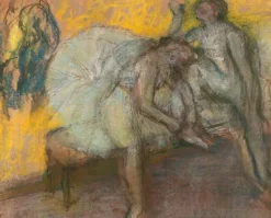 Toiles Encadrées|Toiles Sans Cadre<Boutiques de musées Deux danseuses au repos (toiles encadrées)