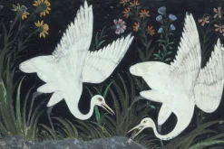 Affiches D'Art|Affiches D'Art Encadrées<Boutiques de musées Deux grues au bord d'un étang (affiches d'art)