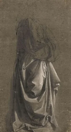 Panneaux Aluminium|Panneaux Acryliques<Boutiques de musées Draperie Jabach VIII. Figure debout (panneaux aluminium)