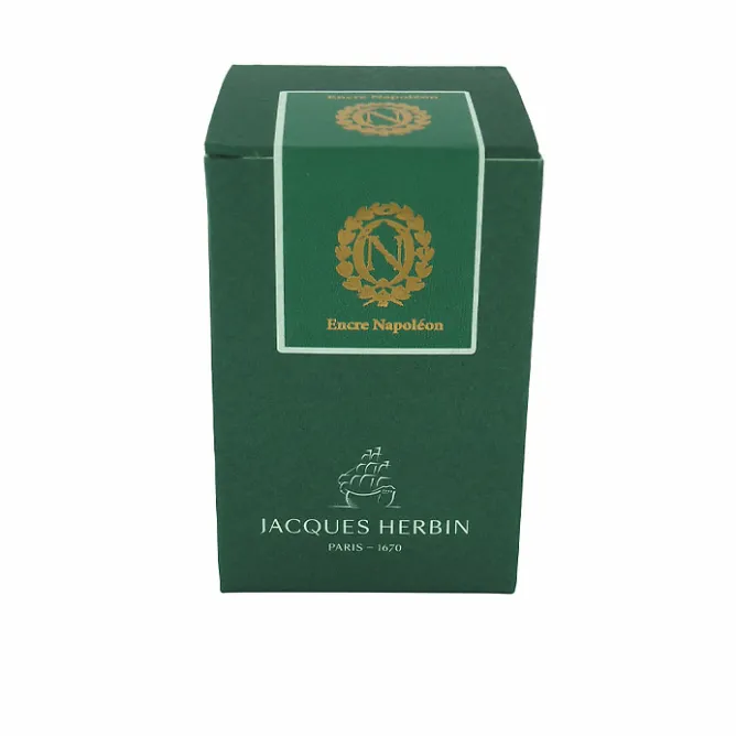 Boutiques de musées Encre pour stylo plume vert Empire avec chiffre N de Napoléon New