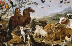 Boutiques de musées Entrée des animaux dans l'Arche de Noé (panneaux aluminium) Best
