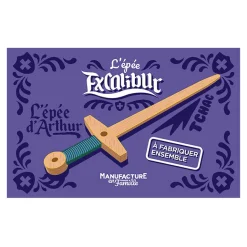 Boutiques de musées Epée Excalibur à construire - Manufacture en Famille Outlet