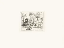 Chefs D'Œuvre Des Musées<Boutiques de musées Estampe Allégorie au miroir solaire - Léonard de Vinci