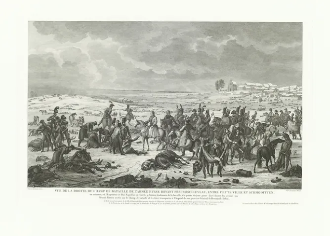 Chefs D'Œuvre Des Musées<Boutiques de musées Estampe Bataille d'Eylau (9 février 1807) - Louis Francois Lejeune