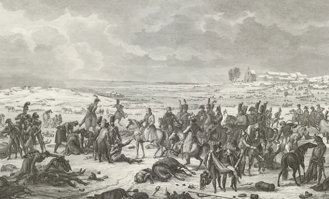 Chefs D'Œuvre Des Musées<Boutiques de musées Estampe Bataille d'Eylau (9 février 1807) - Louis Francois Lejeune