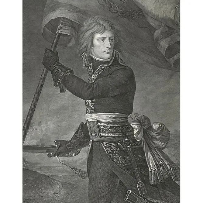 Personnages Et Évènements Historiques|Chefs D'Œuvre Des Musées<Boutiques de musées Estampe Bonaparte à Arcole - Antoine-Jean Gros