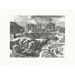 Boutiques de musées Estampe Construction du palais de Chaillot - Albert Decaris Best