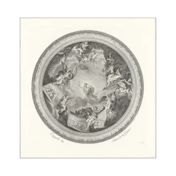 Boutiques de musées Estampe Coupole du salon de la Guerre Discount