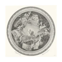 Boutiques de musées Estampe Coupole du salon de la Guerre Discount