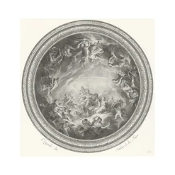 Architecture Et Villes<Boutiques de musées Estampe Coupole du salon de la paix