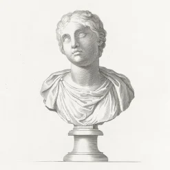 Dessins<Boutiques de musées Estampe Dame romaine du temps d'Alexandre Sévère