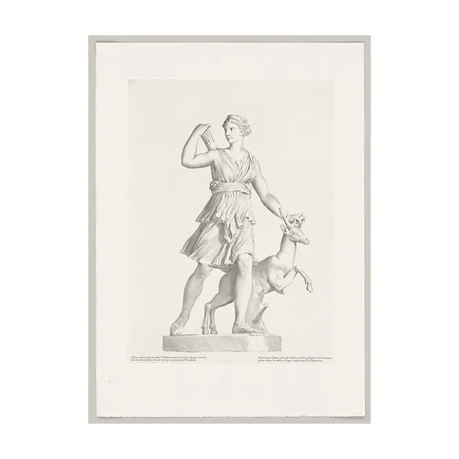 Dessins<Boutiques de musées Estampe Diane chasseresse