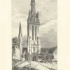 Boutiques de musées Estampe Eglise de Pleyben - Gabriel Toudouze Discount