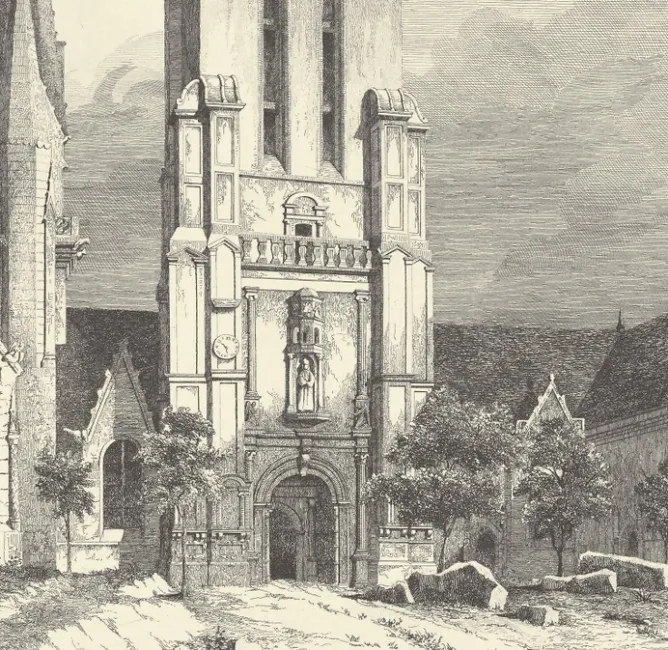Boutiques de musées Estampe Eglise de Pleyben - Gabriel Toudouze Discount