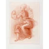 Dessins<Boutiques de musées Estampe Etude de femme assise tenant un enfant - Michel-Ange