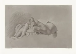 Boutiques de musées Estampe Etude de main (parti gauche d'une feuille d'études) - Hyacinthe Rigaud Best
