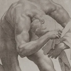 Chefs D'Œuvre Des Musées<Boutiques de musées Estampe Etude d'homme nu - Da Volterra