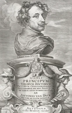Boutiques de musées Estampe Frontispice - Anton van Dyck
