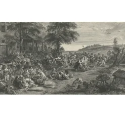 Chefs D'Œuvre Des Musées<Boutiques de musées Estampe Fête flamande ou kermesse - Pierre-Paul Rubens