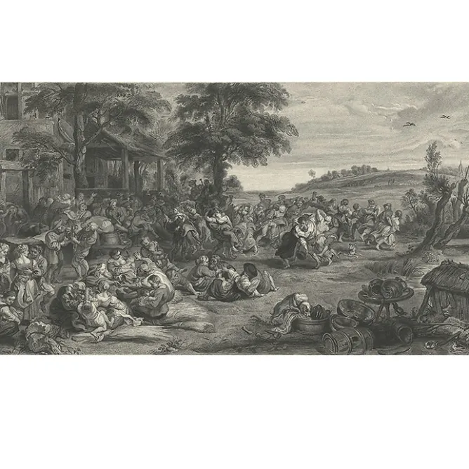 Chefs D'Œuvre Des Musées<Boutiques de musées Estampe Fête flamande ou kermesse - Pierre-Paul Rubens