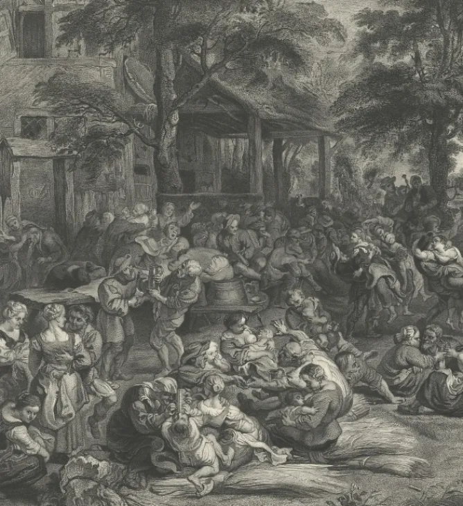 Chefs D'Œuvre Des Musées<Boutiques de musées Estampe Fête flamande ou kermesse - Pierre-Paul Rubens