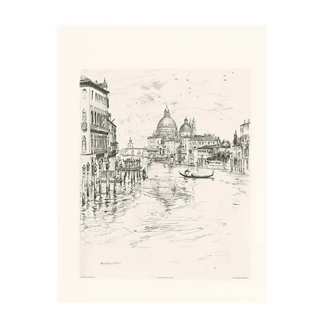 Boutiques de musées Estampe Grand Canal à Venise - Frank Armington Sale