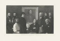 Boutiques de musées Estampe Hommage à Delacroix - Henry Fantin Latour Hot