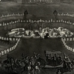 Boutiques de musées Estampe Illuminations du palais et des jardins de Versailles - Jean Lepautre Hot