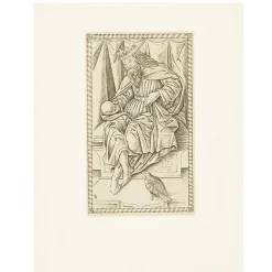 Boutiques de musées Estampe Imperator, carte 9, Le Tarot de Mantegna - Cécile Reims