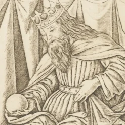 Boutiques de musées Estampe Imperator, carte 9, Le Tarot de Mantegna - Cécile Reims