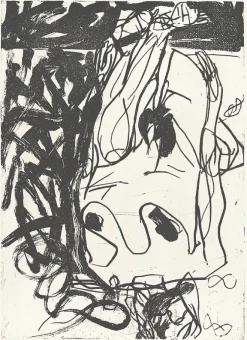 Créations Contemporaines<Boutiques de musées Estampe Jaffa - Georg Baselitz 1995