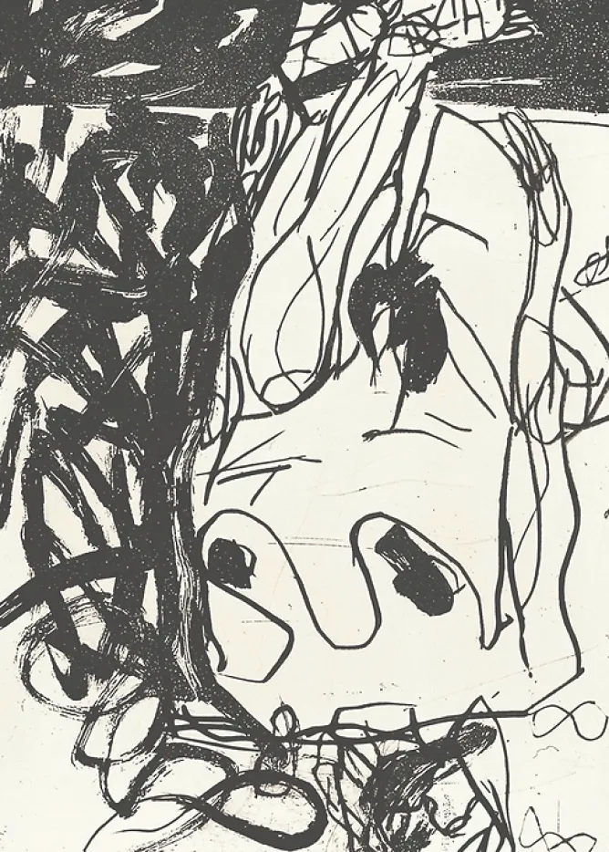 Créations Contemporaines<Boutiques de musées Estampe Jaffa - Georg Baselitz 1995