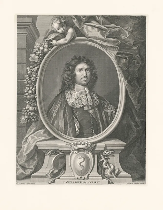 Personnages Et Évènements Historiques<Boutiques de musées Estampe Jean-Baptiste Colbert