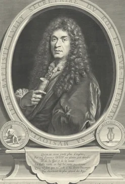 Boutiques de musées Estampe Jean-Baptiste Lully, surintendant de la musique du roi Clearance