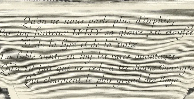 Boutiques de musées Estampe Jean-Baptiste Lully, surintendant de la musique du roi Clearance