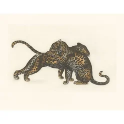 Art Moderne<Boutiques de musées Estampe Jeux de léopards - Georges-Lucien Guyot