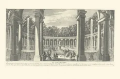 Personnages Et Évènements Historiques<Boutiques de musées Estampe La Colonnade des jardins de Versailles - Jacques Rigaud