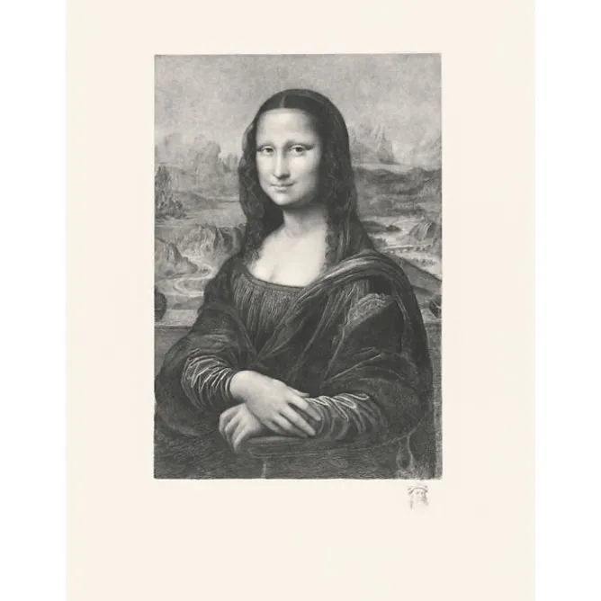 Chefs D'Œuvre Des Musées<Boutiques de musées Estampe La Joconde - De Vinci