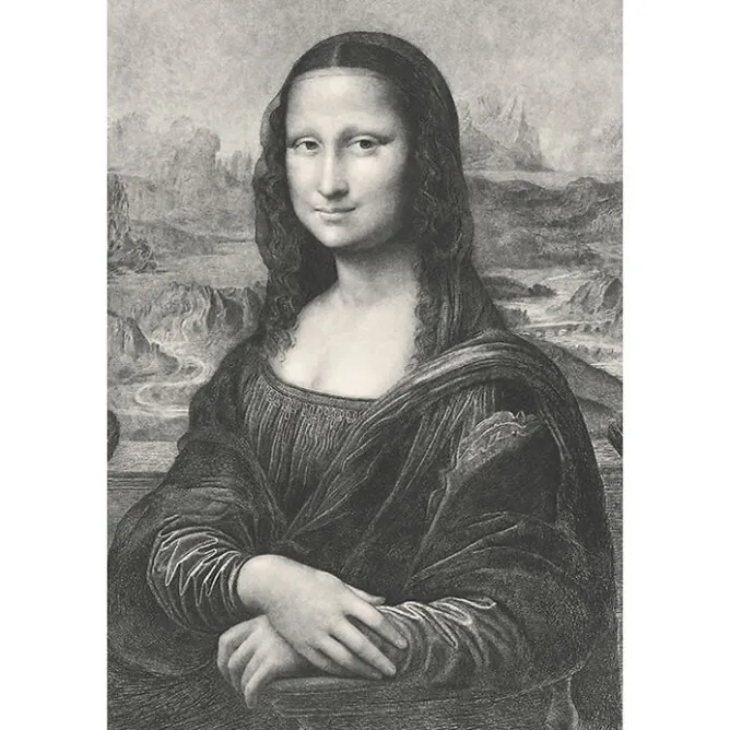 Chefs D'Œuvre Des Musées<Boutiques de musées Estampe La Joconde - De Vinci