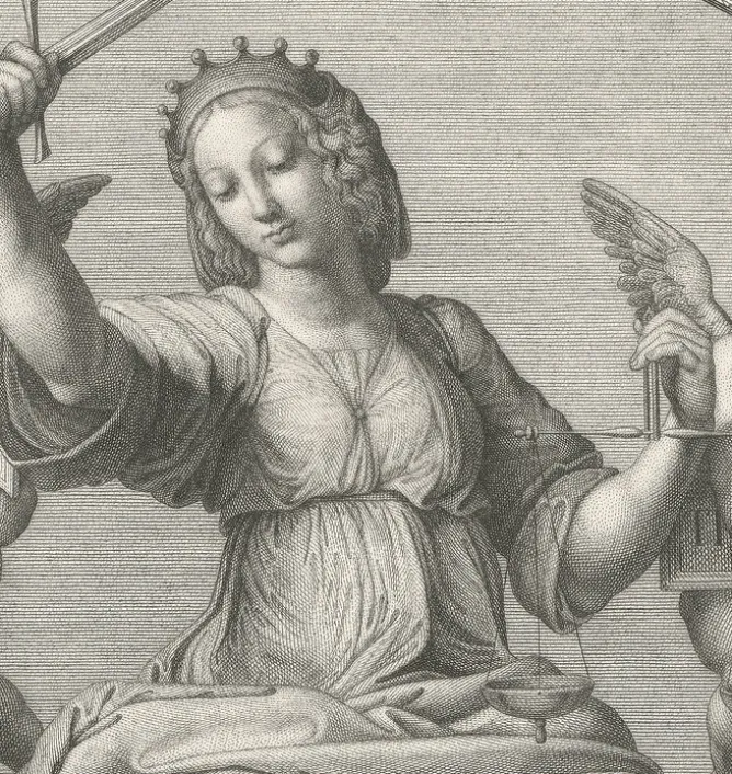 Chefs D'Œuvre Des Musées<Boutiques de musées Estampe La justice - Raphaël