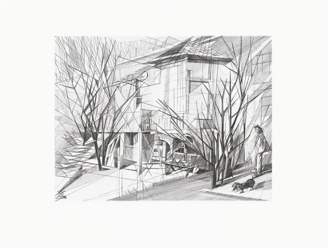 Boutiques de musées Estampe La Maison de Jacques Villon - Germaine de Coster Outlet