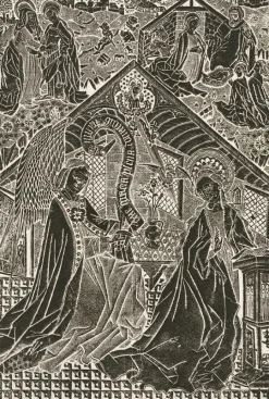Boutiques de musées Estampe L'Annonciation - Le Maître au criblé Discount
